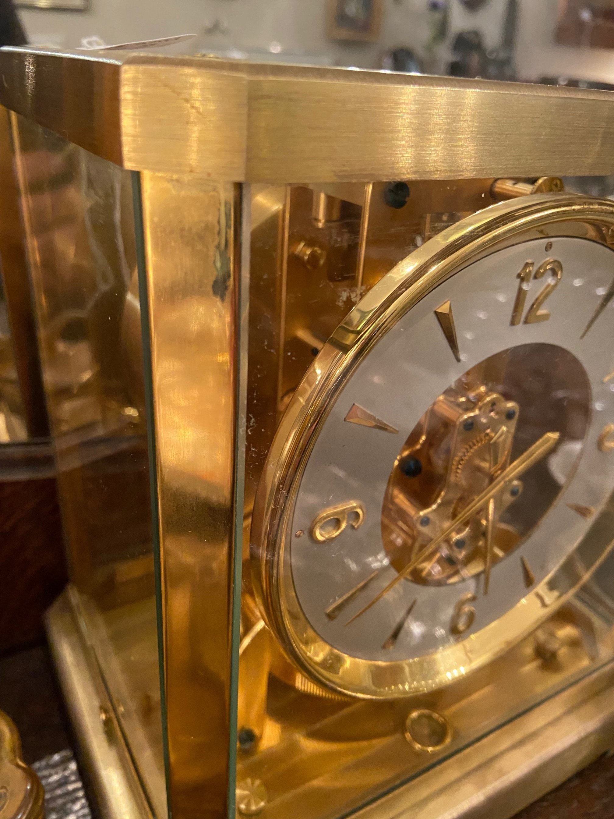Rare 1942 Jaeger LeCoultre Atmos II Gold Plated Clock — My Rare 1942 Jaeger LeCoultre Atmos II Gold Plated Clock — My